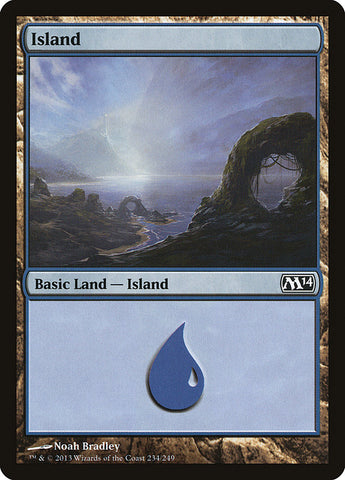 Island (#234) [Magic 2014]