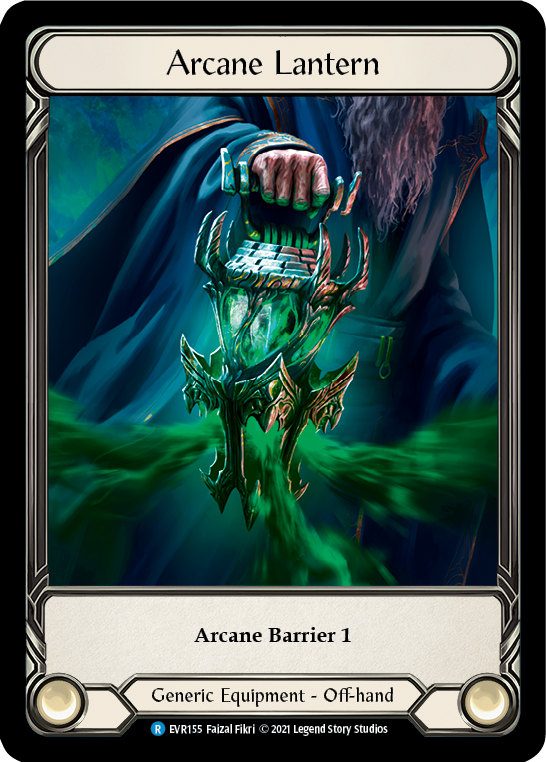 Arcane Lantern [EVR155] 1st Edition Cold Foil