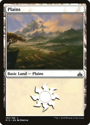 Plains (#192) [Rivals of Ixalan]