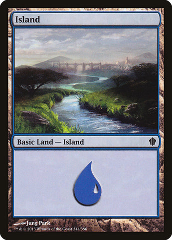 Island (#344) [Commander 2013]