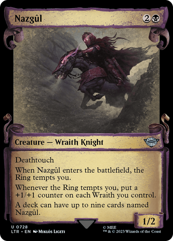 Nazgul (0728) [The Lord of the Rings: Tales of Middle-Earth Showcase Scrolls]