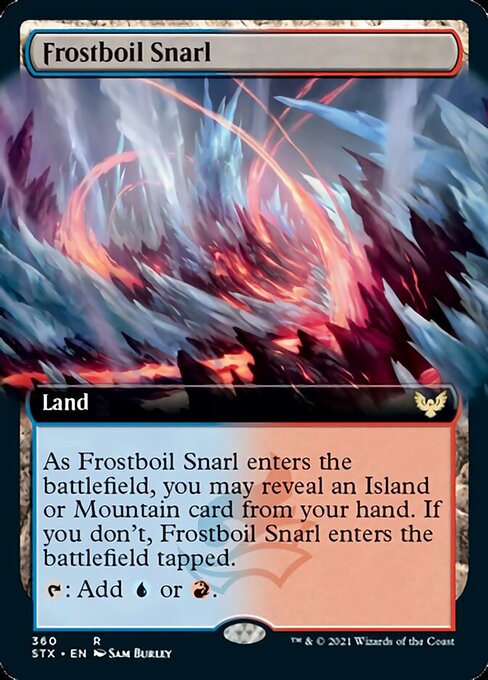 Frostboil Snarl (Extended) [Strixhaven: School of Mages]