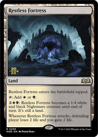 Restless Fortress [Wilds of Eldraine Prerelease Promos]
