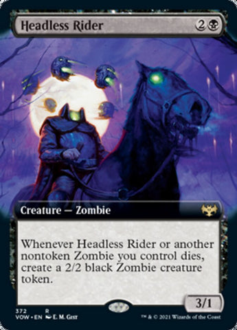 Headless Rider (Extended) [Innistrad: Crimson Vow]