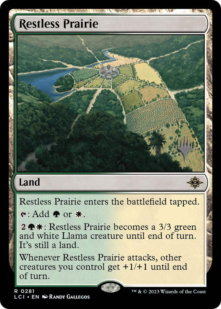 Restless Prairie (Promo Pack) [The Lost Caverns of Ixalan Promos]