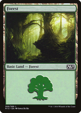 Forest (#269) [Magic 2015]