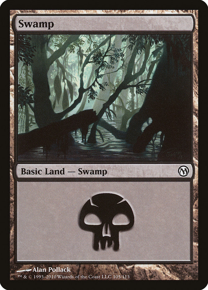 Swamp (#105) [Duels of the Planeswalkers]