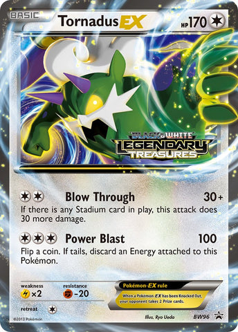 Tornadus EX (BW96) [Black & White: Black Star Promos]