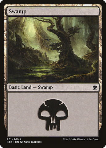 Swamp (#261) [Khans of Tarkir]