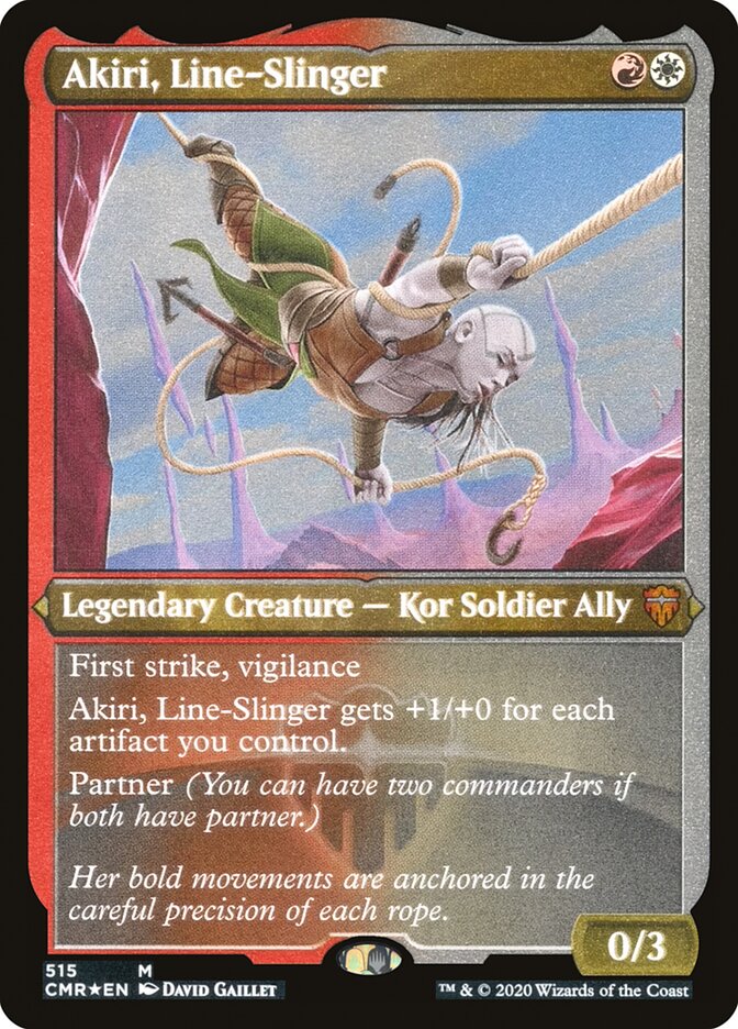 Akiri, Line-Slinger [Commander Legends Etched]