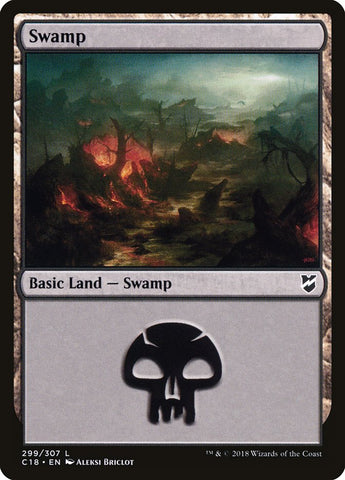 Swamp (#299) [Commander 2018]