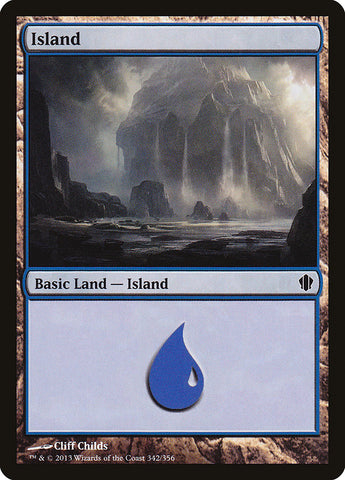 Island (#342) [Commander 2013]