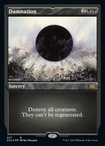 Damnation (Foil Etched) [Double Masters 2022]