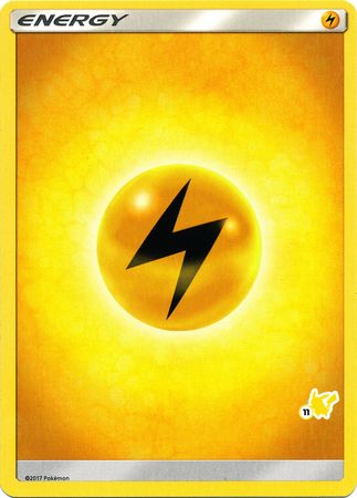 Lightning Energy (Pikachu Stamp #11) [Battle Academy 2020]