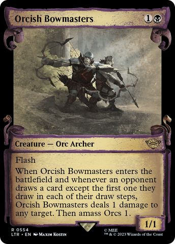 Orcish Bowmasters [The Lord of the Rings: Tales of Middle-Earth Showcase Scrolls]