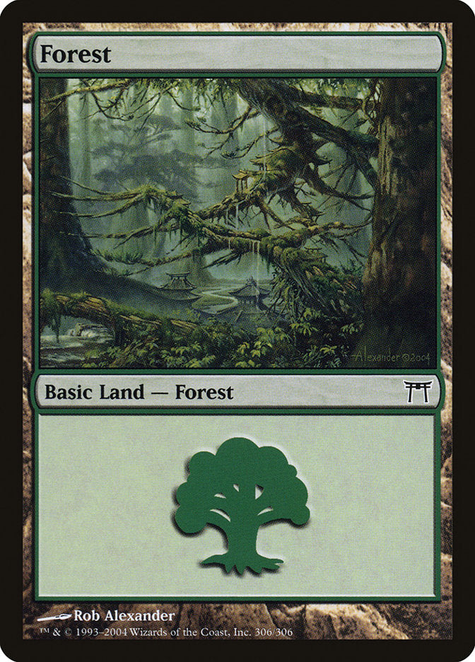 Forest (#306) [Champions of Kamigawa]
