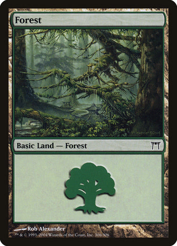 Forest (#306) [Champions of Kamigawa]