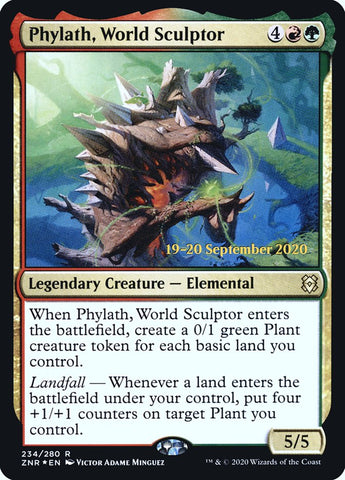 Phylath, World Sculptor  [Zendikar Rising Prerelease Promos]