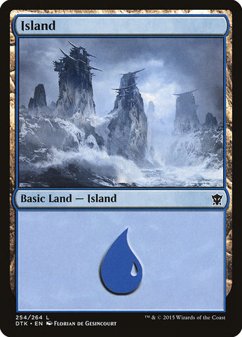Island (#254) [Dragons of Tarkir]