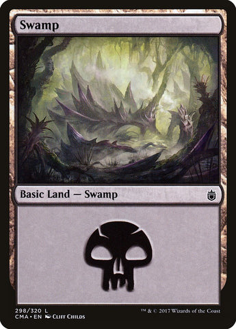 Swamp (#298) [Commander Anthology]