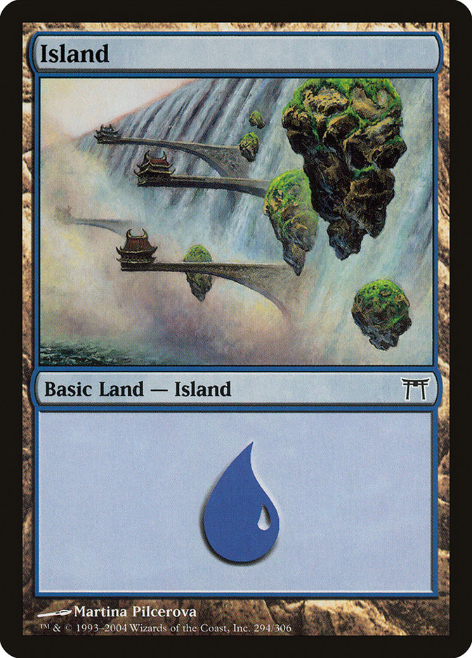 Island (#294) [Champions of Kamigawa]
