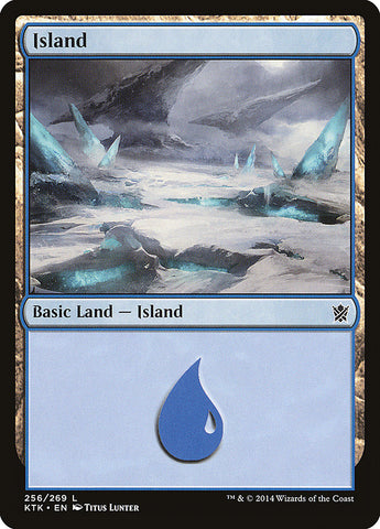 Island (#256) [Khans of Tarkir]