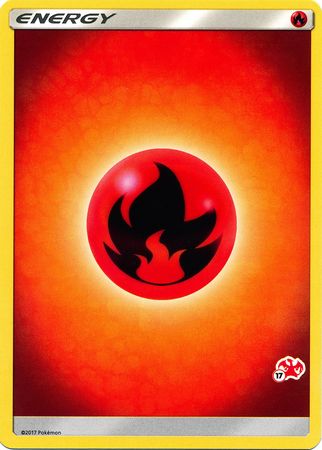 Fire Energy (Charizard Stamp #17) [Battle Academy 2020]
