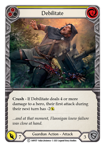Debilitate (Yellow) [1HP077]