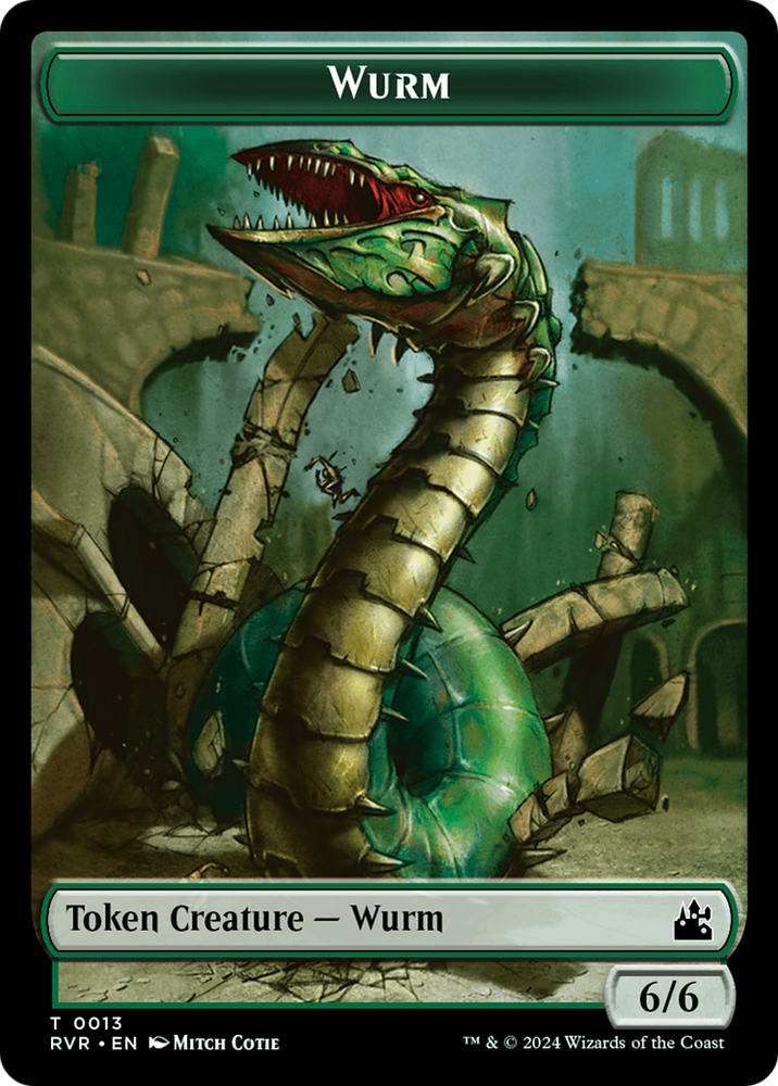 Wurm Token [Ravnica Remastered Tokens]