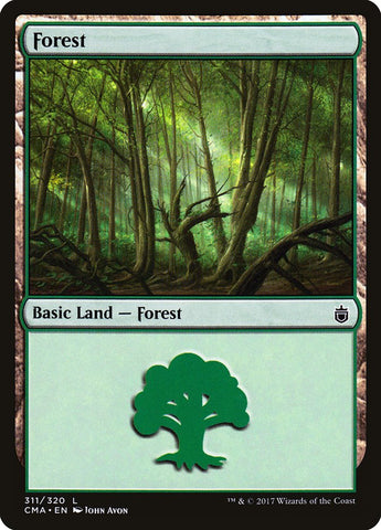 Forest (#311) [Commander Anthology]