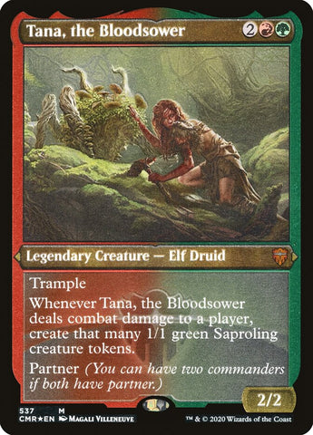 Tana, the Bloodsower [Commander Legends Etched]