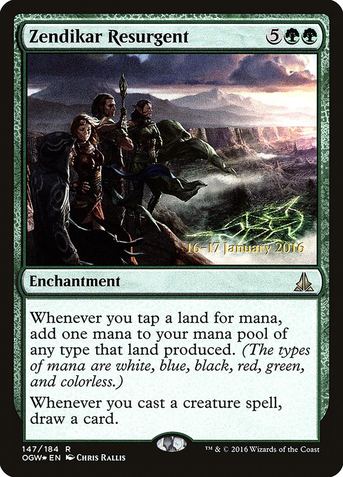 Zendikar Resurgent (Prerelease) [Oath of the Gatewatch Prerelease Promos]