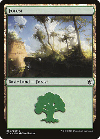 Forest (#266) [Khans of Tarkir]