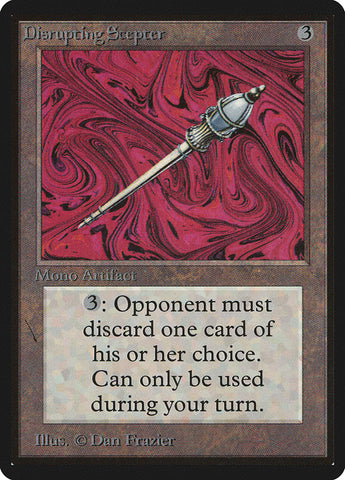 Disrupting Scepter [Limited Edition Beta]