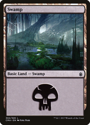 Swamp (#302) [Commander Anthology]