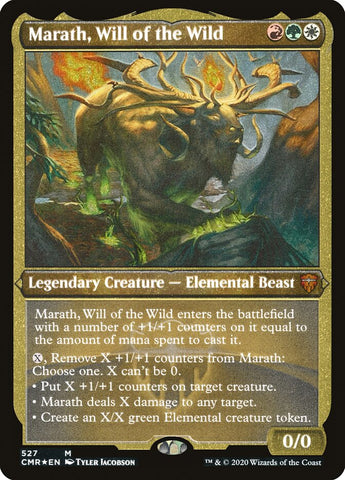 Marath, Will of the Wild [Commander Legends Etched]