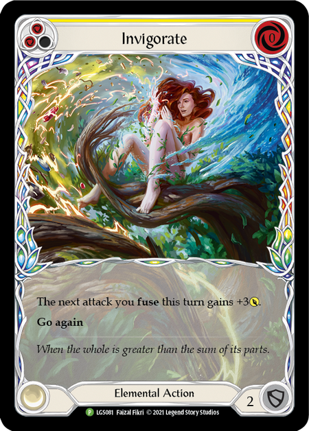 Invigorate (Yellow) [LGS081] Rainbow Foil