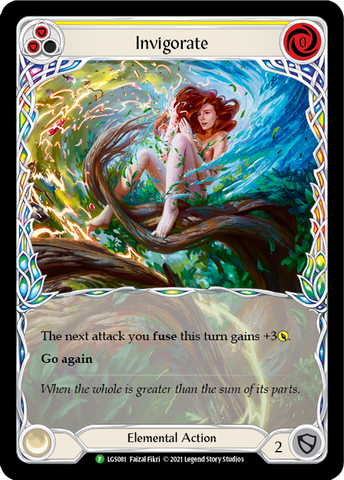 Invigorate (Yellow) [LGS081] Rainbow Foil