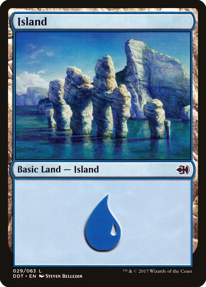Island (#29) [Duel Decks: Merfolk vs. Goblins]