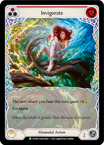 Invigorate (Red) [LGS080] Rainbow Foil