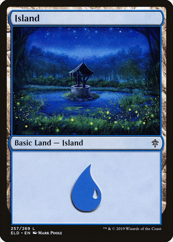 Island (#257) [Throne of Eldraine]