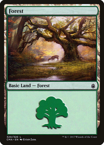 Forest (#320) [Commander Anthology]