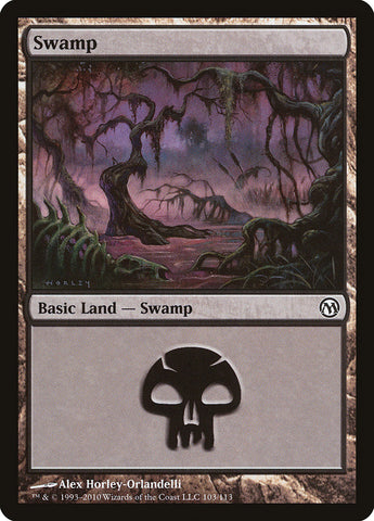 Swamp (#103) [Duels of the Planeswalkers]