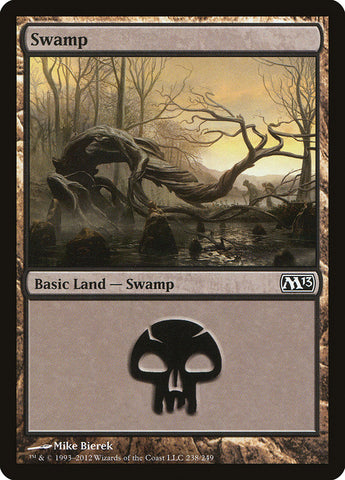 Swamp (#238) [Magic 2013]
