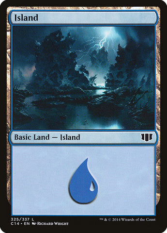 Island (#325) [Commander 2014]