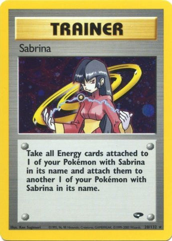 Sabrina (20/132) [Gym Challenge Unlimited]