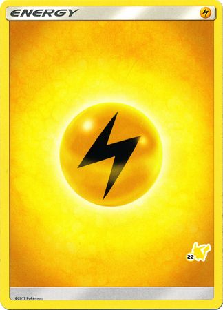 Lightning Energy (Pikachu Stamp #22) [Battle Academy 2020]