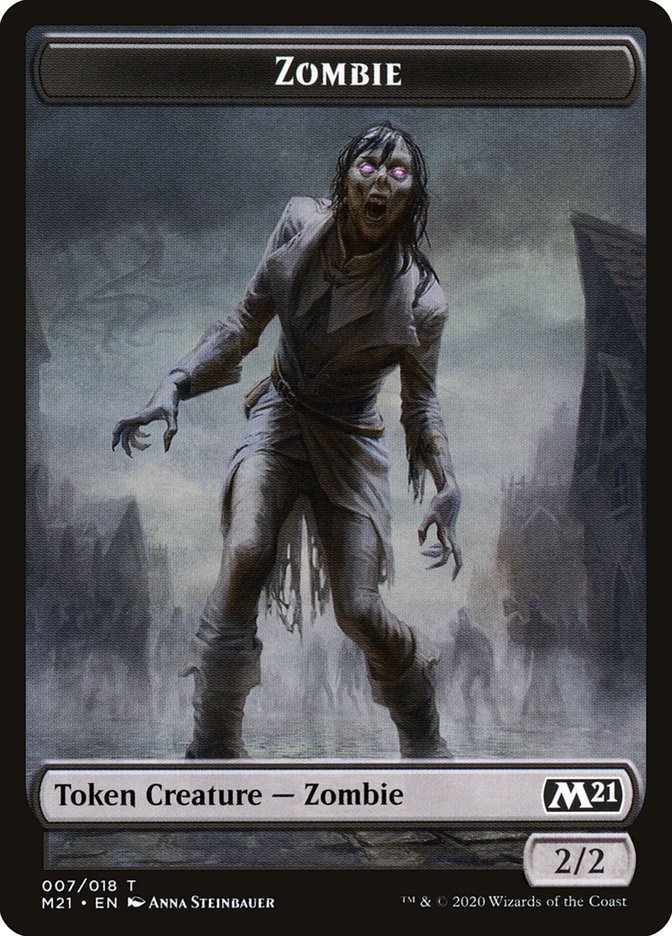 Zombie Token [Core Set 2021]