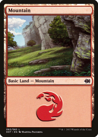 Mountain (#62) [Duel Decks: Merfolk vs. Goblins]