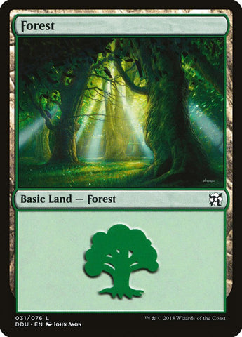 Forest (#31) [Duel Decks: Elves vs. Inventors]